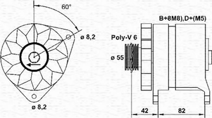 Magneti Marelli 943356517010 - Ģenerators autodraugiem.lv