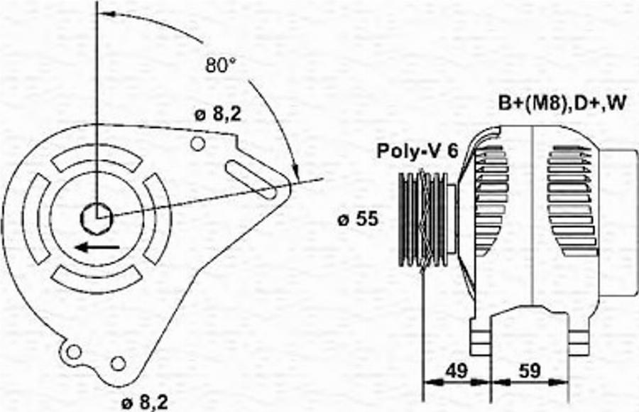 Magneti Marelli 943356529010 - Ģenerators autodraugiem.lv