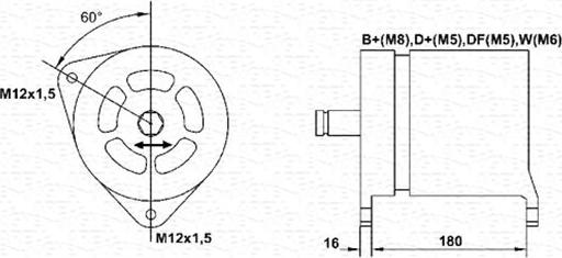 Magneti Marelli 943356229010 - Ģenerators autodraugiem.lv