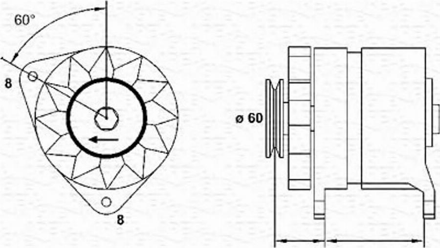 Magneti Marelli 943356746010 - Ģenerators autodraugiem.lv