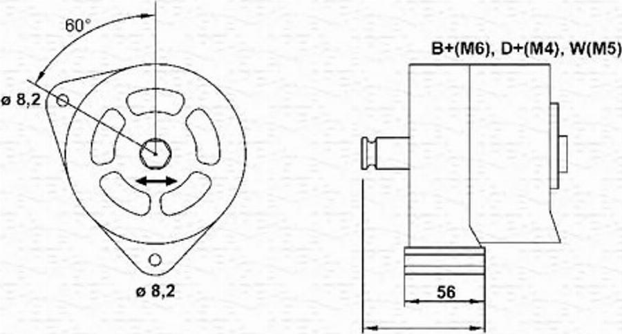 Magneti Marelli 943356766010 - Ģenerators autodraugiem.lv