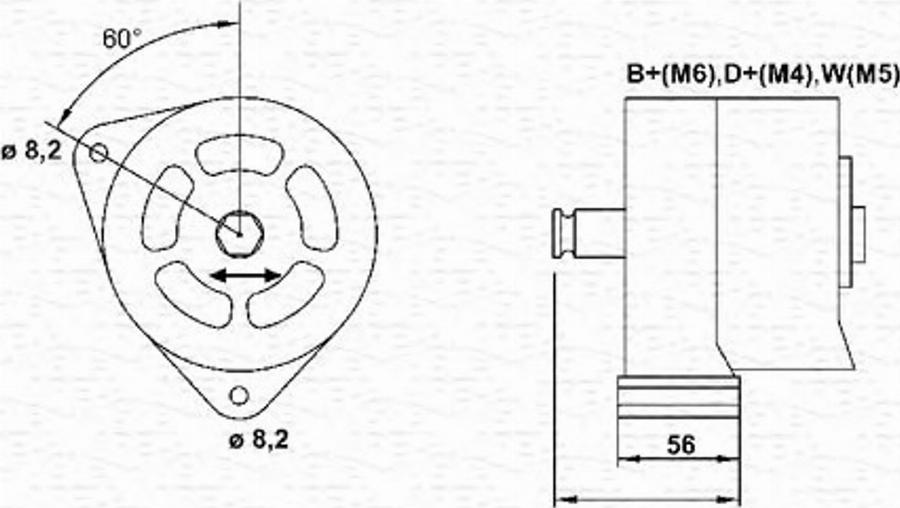 Magneti Marelli 943357764010 - Ģenerators autodraugiem.lv