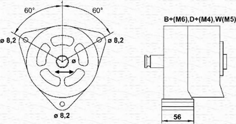 Magneti Marelli 943 35 771 501 0 - Ģenerators autodraugiem.lv