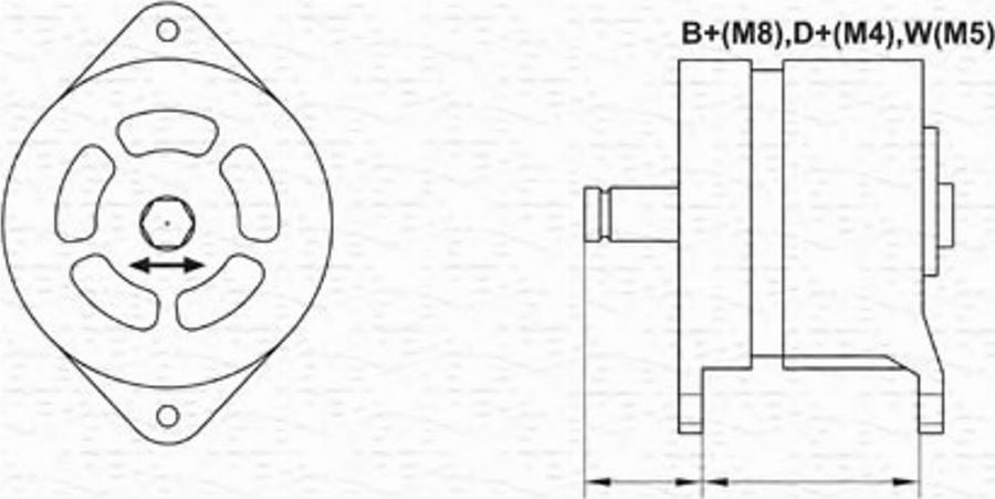 Magneti Marelli 943303100010 - Ģenerators autodraugiem.lv