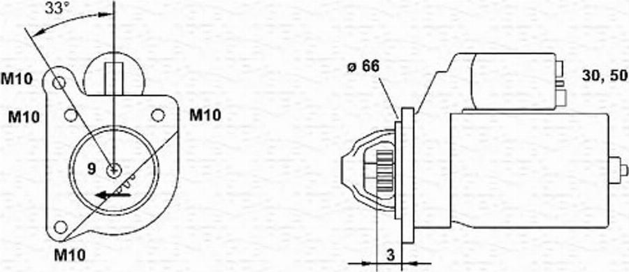 Magneti Marelli 943251915010 - Starteris autodraugiem.lv