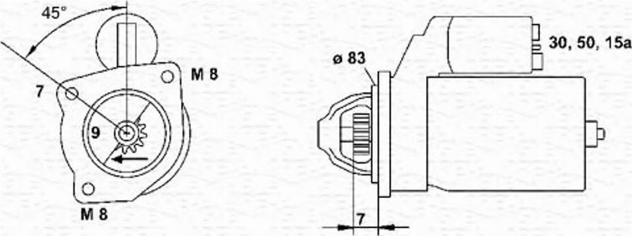 Magneti Marelli 943251440010 - Starteris autodraugiem.lv