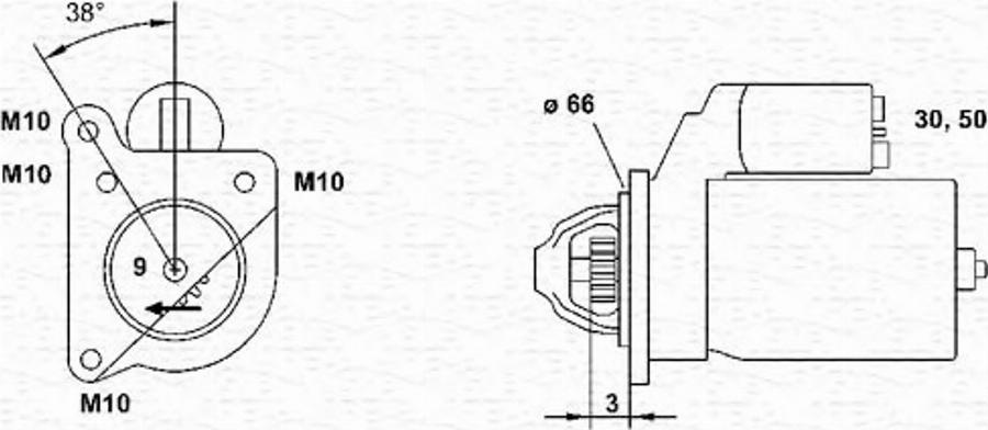 Magneti Marelli 943251454010 - Starteris autodraugiem.lv