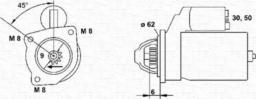 Magneti Marelli 943251467010 - Starteris autodraugiem.lv