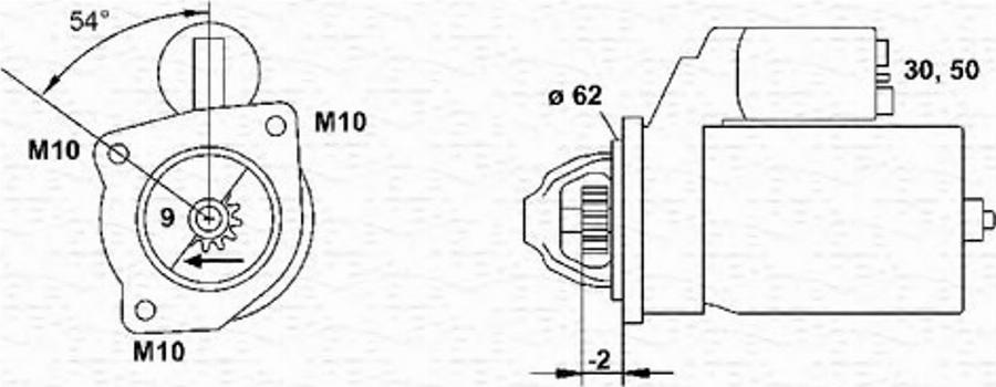 Magneti Marelli 943251488010 - Starteris autodraugiem.lv