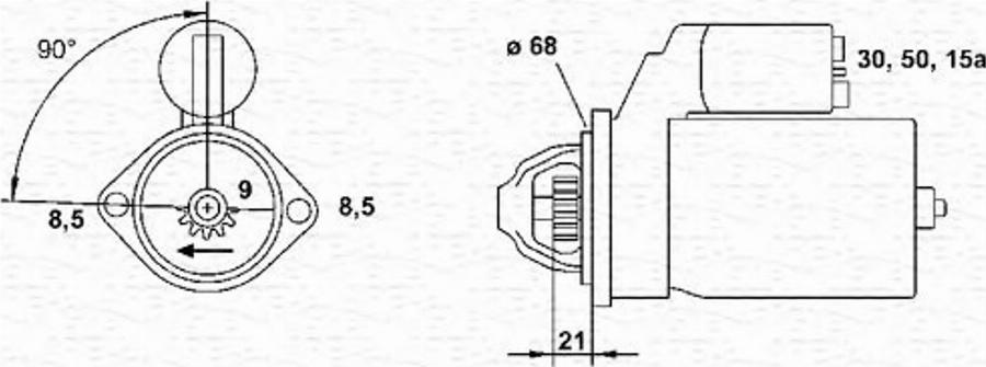 Magneti Marelli 943251439010 - Starteris autodraugiem.lv