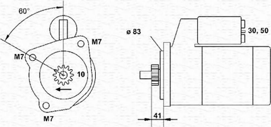 Magneti Marelli 943251421010 - Starteris autodraugiem.lv