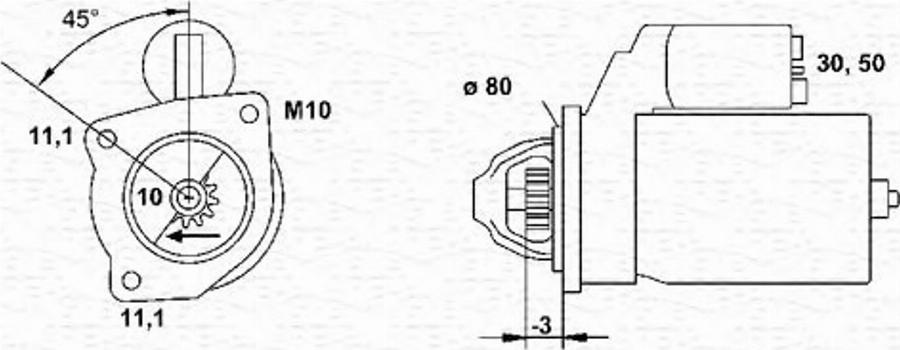 Magneti Marelli 943251059010 - Starteris autodraugiem.lv