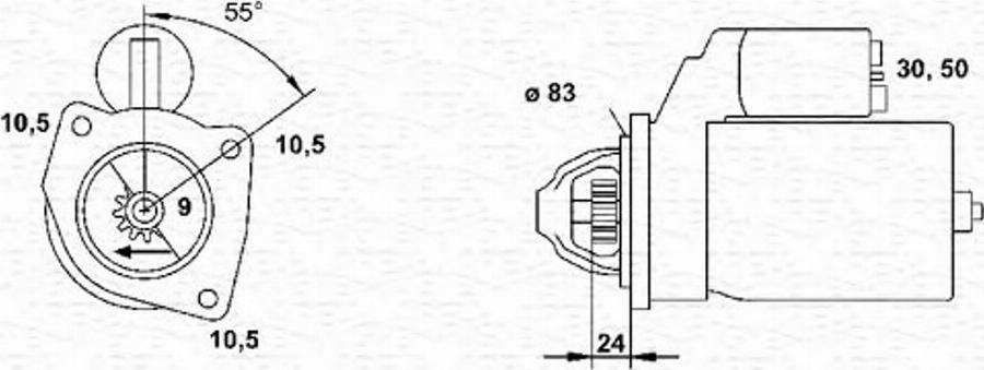 Magneti Marelli 943251057010 - Starteris autodraugiem.lv