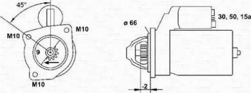 Magneti Marelli 943251109010 - Starteris autodraugiem.lv