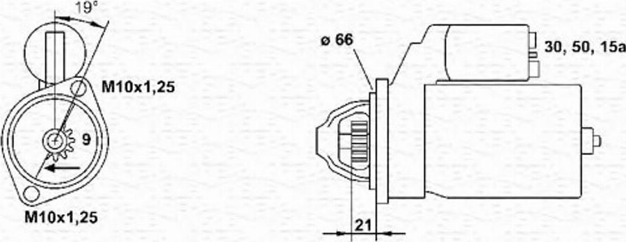 Magneti Marelli 943251887010 - Starteris autodraugiem.lv