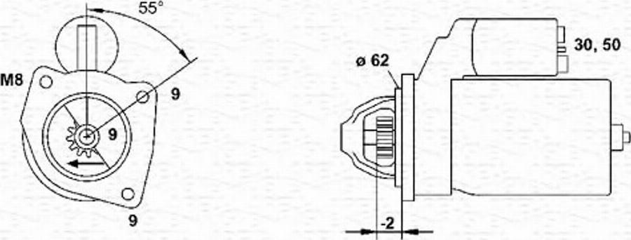 Magneti Marelli 943253115010 - Starteris autodraugiem.lv