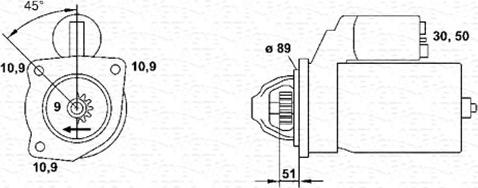 Magneti Marelli 943252207010 - Starteris autodraugiem.lv