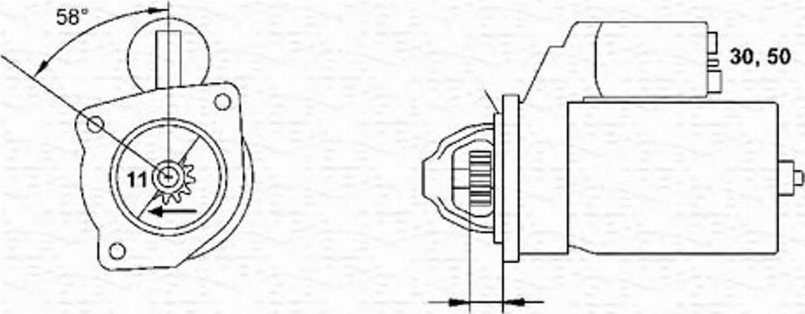 Magneti Marelli 943221434010 - Starteris autodraugiem.lv