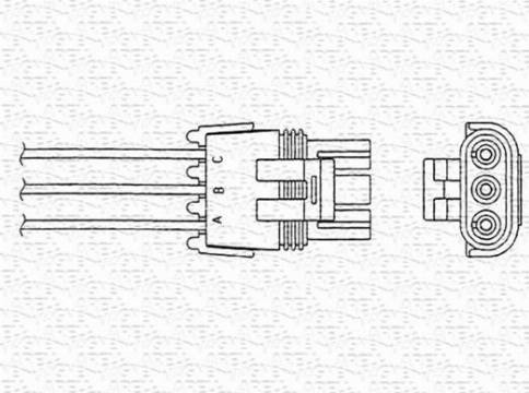 Magneti Marelli 460001866010 - Lambda zonde autodraugiem.lv