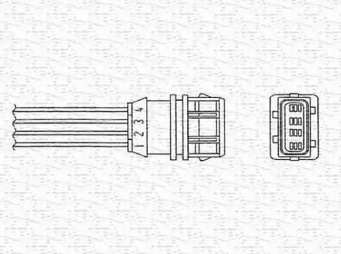 Magneti Marelli 460000124010 - Lambda zonde autodraugiem.lv