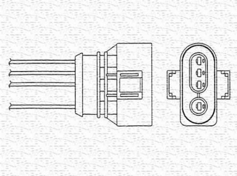 Magneti Marelli 460002139010 - Lambda zonde autodraugiem.lv