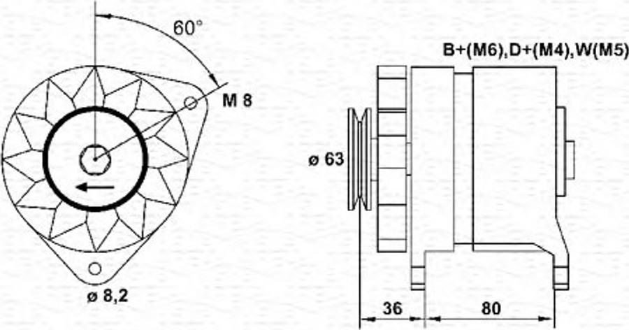 Magneti Marelli 054022693010 - Ģenerators autodraugiem.lv