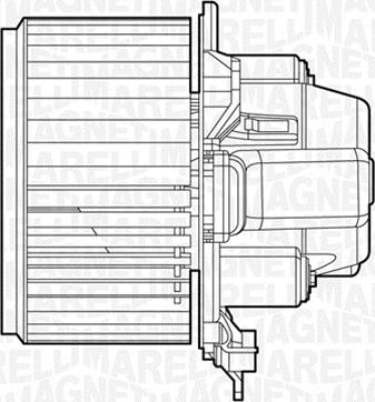 Magneti Marelli 069412510010 - Salona ventilators autodraugiem.lv