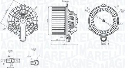 Magneti Marelli 069412359010 - Salona ventilators autodraugiem.lv