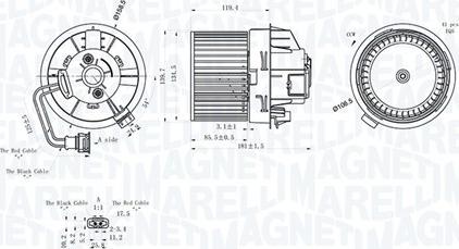 Magneti Marelli 069412298010 - Salona ventilators autodraugiem.lv