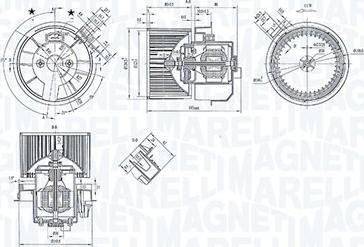 Magneti Marelli 069412247010 - Salona ventilators autodraugiem.lv