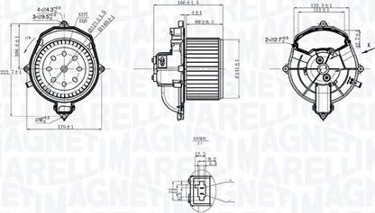 Magneti Marelli 069412266010 - Salona ventilators autodraugiem.lv