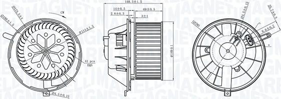 Magneti Marelli 069412229010 - Salona ventilators autodraugiem.lv