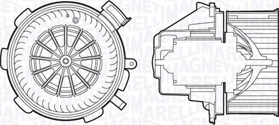 Magneti Marelli 069412700010 - Salona ventilators autodraugiem.lv