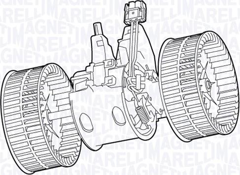 Magneti Marelli 069412707010 - Salona ventilators autodraugiem.lv