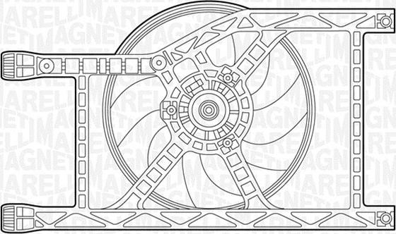 Magneti Marelli 069422449010 - Ventilators, Motora dzesēšanas sistēma autodraugiem.lv