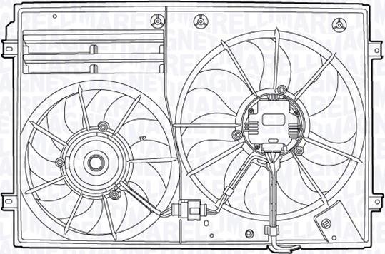 Magneti Marelli 069422559010 - Ventilators, Motora dzesēšanas sistēma autodraugiem.lv