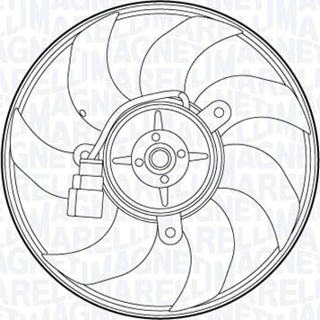 Magneti Marelli 069422558010 - Ventilators, Motora dzesēšanas sistēma autodraugiem.lv