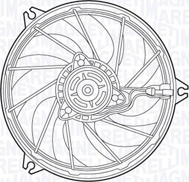 Magneti Marelli 069422552010 - Ventilators, Motora dzesēšanas sistēma autodraugiem.lv