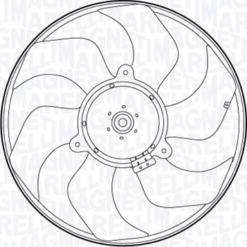 Magneti Marelli 069422562010 - Ventilators, Motora dzesēšanas sistēma autodraugiem.lv