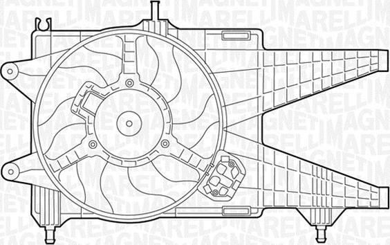 Magneti Marelli 069422020010 - Ventilators, Motora dzesēšanas sistēma autodraugiem.lv