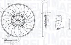 Magneti Marelli 069422848010 - Ventilators, Motora dzesēšanas sistēma autodraugiem.lv