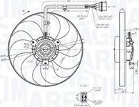 Magneti Marelli 069422847010 - Ventilators, Motora dzesēšanas sistēma autodraugiem.lv