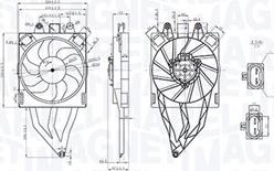 Magneti Marelli 069422854010 - Ventilators, Motora dzesēšanas sistēma autodraugiem.lv