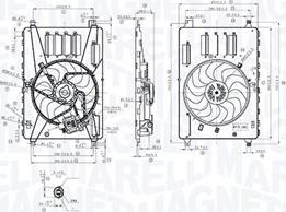 Magneti Marelli 069422857010 - Ventilators, Motora dzesēšanas sistēma autodraugiem.lv