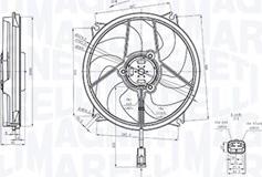 Magneti Marelli 069422869010 - Ventilators, Motora dzesēšanas sistēma autodraugiem.lv