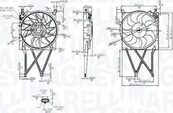 Magneti Marelli 069422862010 - Ventilators, Motora dzesēšanas sistēma autodraugiem.lv