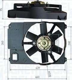 Magneti Marelli 069422800010 - Ventilators, Motora dzesēšanas sistēma autodraugiem.lv