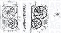 Magneti Marelli 069422884010 - Ventilators, Motora dzesēšanas sistēma autodraugiem.lv