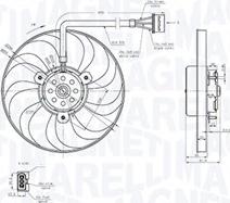 Magneti Marelli 069422876010 - Ventilators, Motora dzesēšanas sistēma autodraugiem.lv