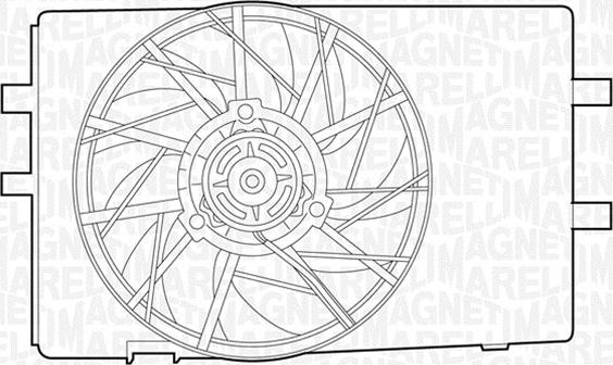 Magneti Marelli 069422325010 - Ventilators, Motora dzesēšanas sistēma autodraugiem.lv